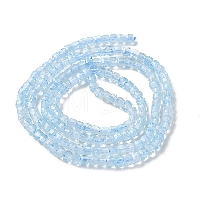 Natural Topaz Crystal Beads Strands G-P514-B02-01-1