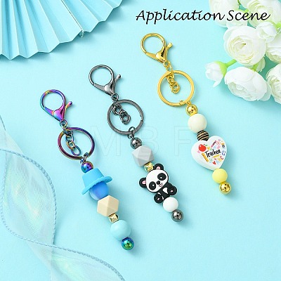Alloy Bar Beadable Keychain for Jewelry Making DIY Crafts KEYC-A011-01B-1