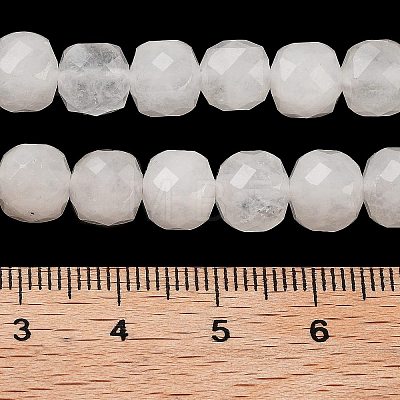 Natural White Jade Beads Strands G-H028-A09-17-1