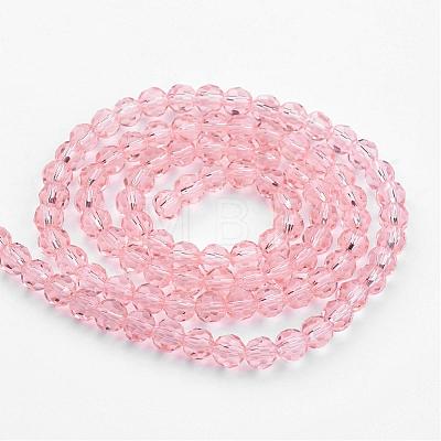 Transparent Glass Bead Strands GLAA-G013-10mm-87-1