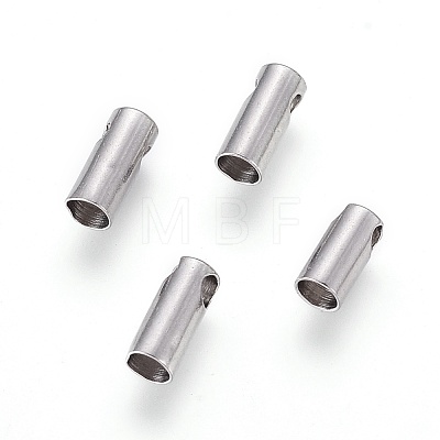 Tarnish Resistant 304 Stainless Steel Cord Ends STAS-K190-01D-P-1