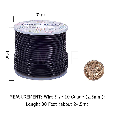 Round Aluminum Wire AW-BC0001-2.5mm-09-1