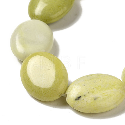 Natural Lemon Jade Beads Strands G-B078-G04-02-1