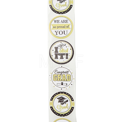 Graduation Theme Stickers Roll DIY-H167-04B-1