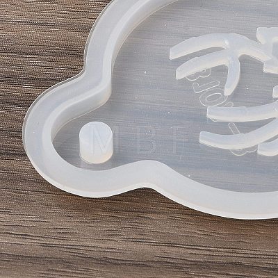 Christmas Theme DIY Silicone Pendant Molds LS-SIMO-G007-01B-1