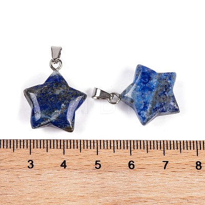 Natural Lapis Lazuli Pendants G-Q172-09P-01-1