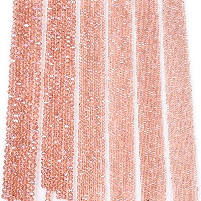 Electroplate Glass Beads Strands EGLA-A044-T3mm-L21-1