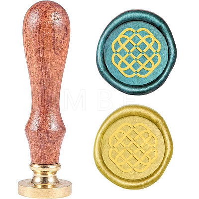 Wax Seal Stamp Set AJEW-WH0131-744-1