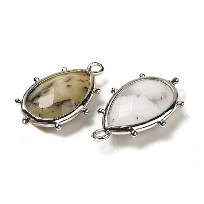 Natural African Opal Pendants G-B009-02P-R-1