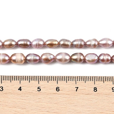 Natural Cultured Freshwater Pearl Beads Strands PEAR-I007-01B-01A-1