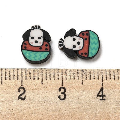 Handmade Polymer Clay Beads CLAY-P003-07B-1