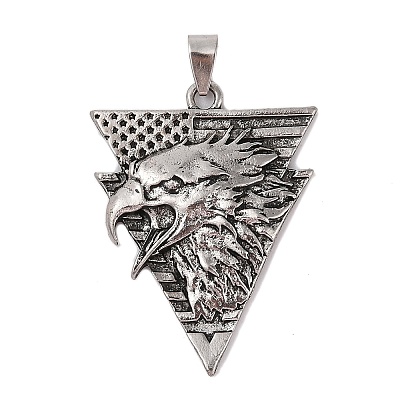 Tibetan Style Alloy Pendants X-FIND-B040-18AS-1