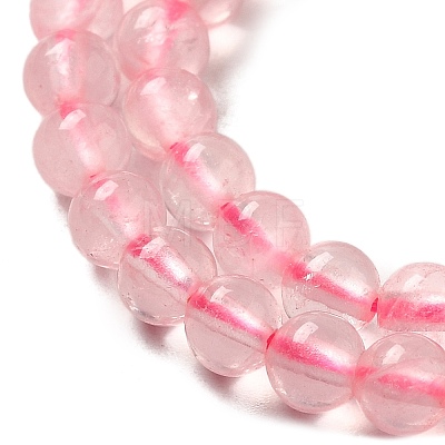 Natural Rose Quartz Beads Strands G-Z047-C03-04-1