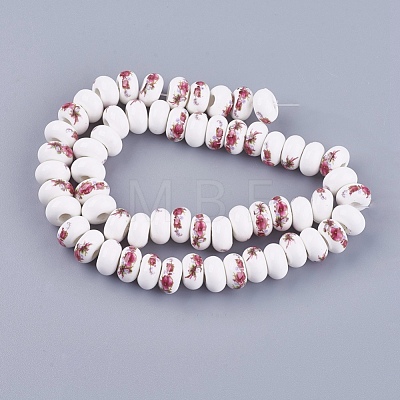 Handmade Porcelain Beads PORC-G002-41-1