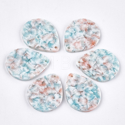 Cellulose Acetate(Resin) Pendants KY-T008-07A-1