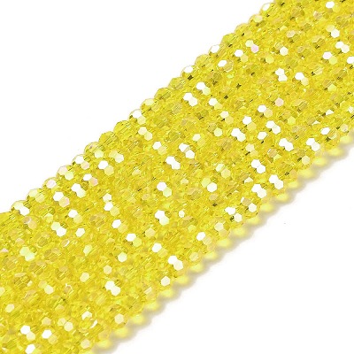 Transparent Glass Beads EGLA-A035-T4mm-B03-1