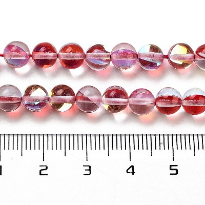 Transparent Glass Beads GLAA-B022-6mm-04-1