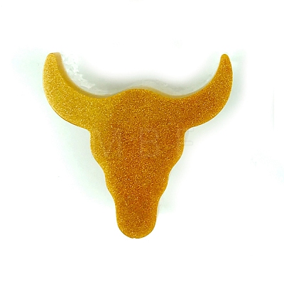 Cattle Head DIY Decoration Silhouette Silicone Molds DIY-I095-06-1