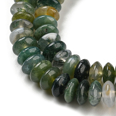 Natural Indian Agate Beads Strands G-Z030-A15-01-1