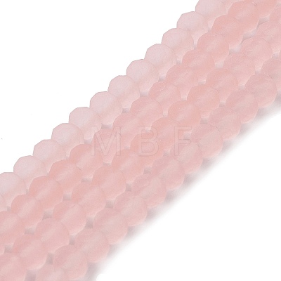 Transparent Glass Beads Strands X1-EGLA-A034-T8mm-MD22-1