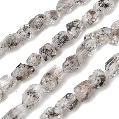 Natural Herkimer Diamond Beads Strands GG-CBA8084-02-1