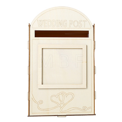 Wooden Ornament Mailbox PW-WG852DD-06-1