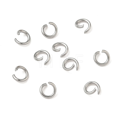 304 Stainless Steel Open Jump Rings STAS-Z150-01A-P-1