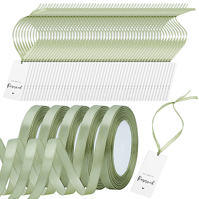 120Pcs Paper Reserved Seat Tag AJEW-GO0005-33-1