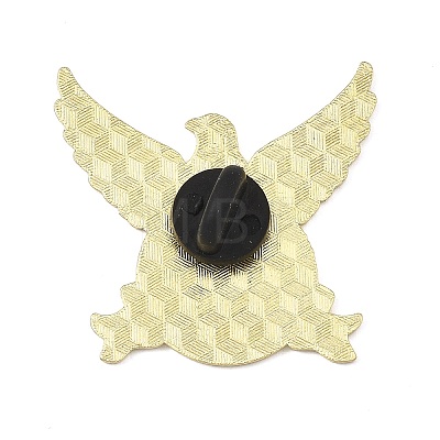 World Peace Dove Enamel Brooches AL-I001-01G-02-1