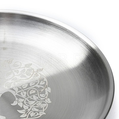201 Stainless Steel Steel Incense Holders AJEW-P131-03-1