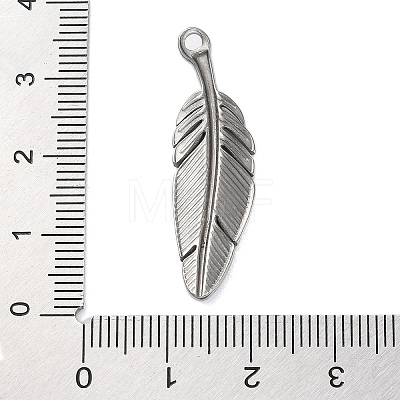 304 Stainless Steel Pendants STAS-G338-13P-1