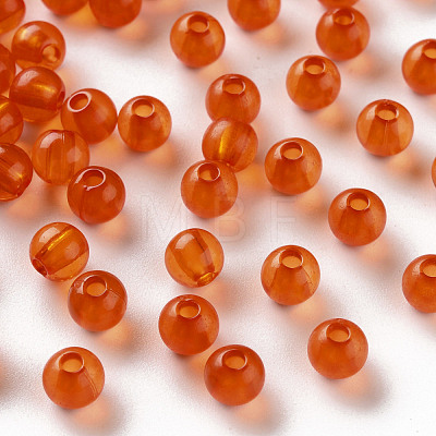 Transparent Acrylic Beads MACR-S370-A6mm-726-1