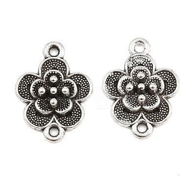 Tibetan Style Alloy Connector Charms AL-CBA8479-09AS-1