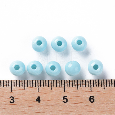 Opaque Acrylic Beads MACR-S370-C6mm-A07-1