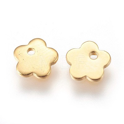 201 Stainless Steel Charms STAS-E447-17G-1