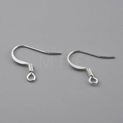 Brass Earring Hooks X-KK-O131-08S-1