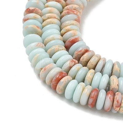Natural Shoushan Stone Larderite Beads Strands GG-CBAC08A-A06-01-1
