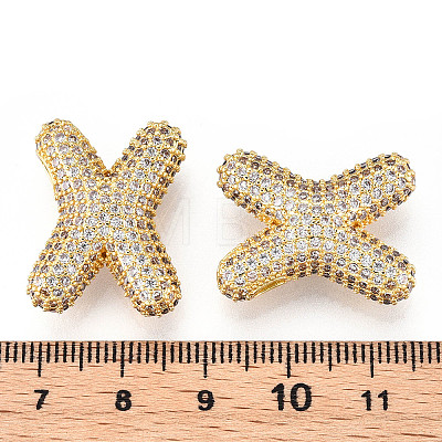 Brass Micro Pave Cubic Zirconia Pendants KK-N254-06G-X-1