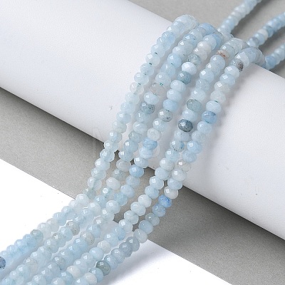 Dyed Natural Malaysia Jade Rondelle Beads Strands G-E316-2x4mm-61-1