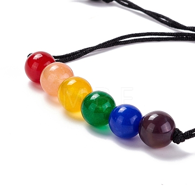 Rainbow Pride Bracelet BJEW-F424-03-1