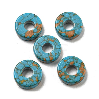 Dyed Synthetic Turquoise Beads G-B070-22A-1