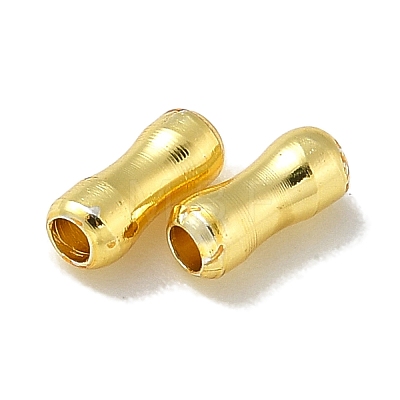 Rack Plating Brass Beads KK-Q019-15B-G-1