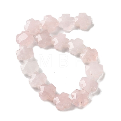Natural Rose Quartz Beads Strands G-K357-C12-01-1
