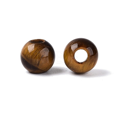 Natural Tiger Eye Beads G-Q602-08A-10-1