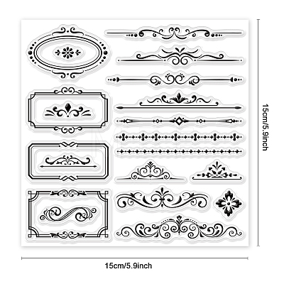 PVC Plastic Stamps DIY-WH0372-0029-1