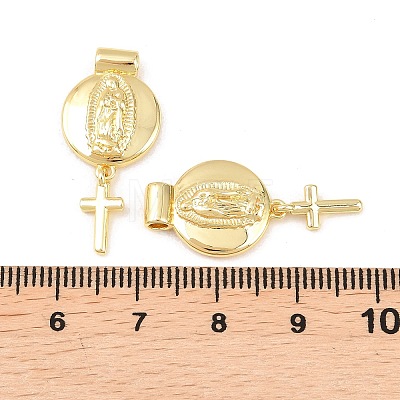Brass Pendants KK-F931-30D-G-1
