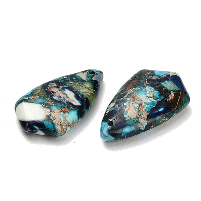 Dyed Natural Imperial Jasper Pendants G-H355-02A-1
