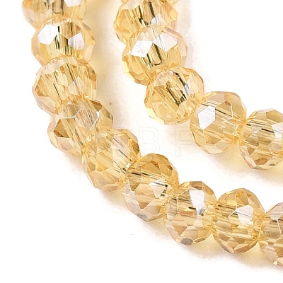 Electroplate Glass Beads Strands EGLA-A044-T1mm-A03-1