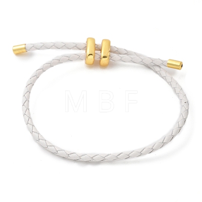 Leather Braided Cord Bracelets BJEW-G675-06G-06-1