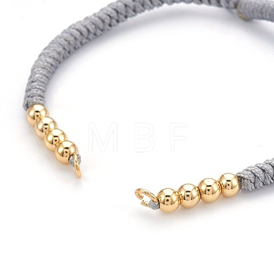 Nylon Cord Braided Bracelet Making MAK-E665-06F-1